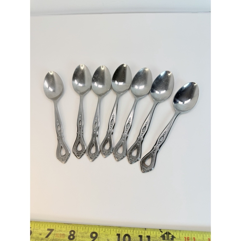 Stanley Roberts Autumn Ballad Stainless Lot 7 Teaspoons Replacements Crafting